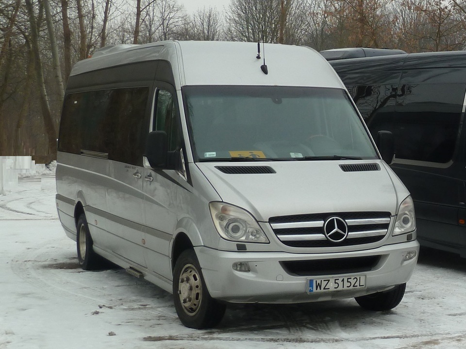 Mercedes Sprinter 518, rocznik 2010 - flota Kaprys Bus MB Sprinter 518, rok 2010
